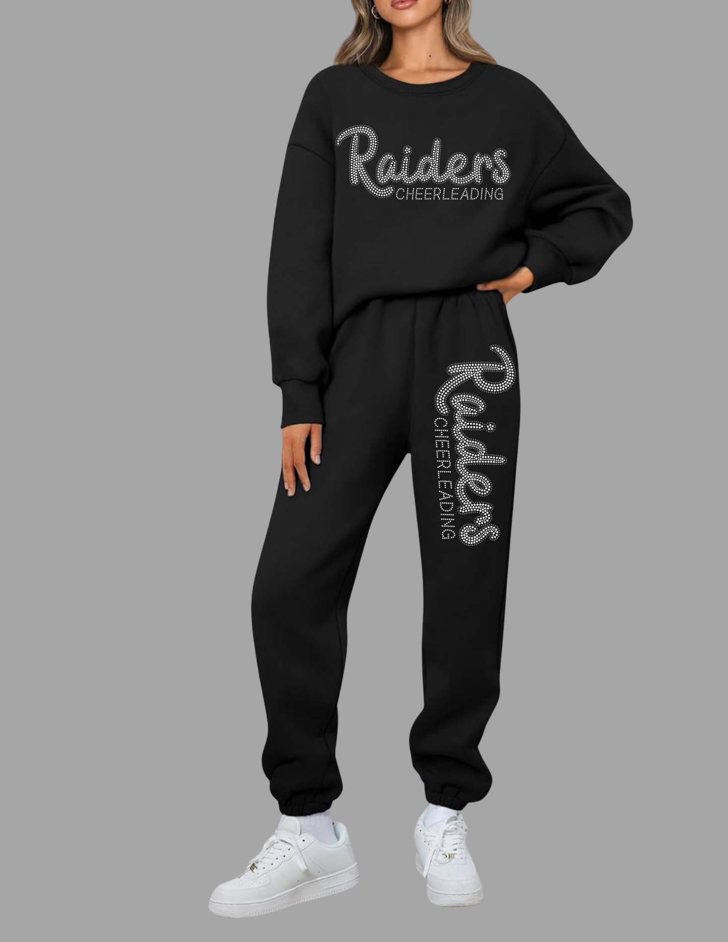 Raiders Cheerleading Rhinestone Set