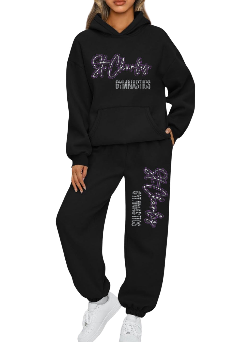 St. Charles Rhinestone Gymnastics Sweats