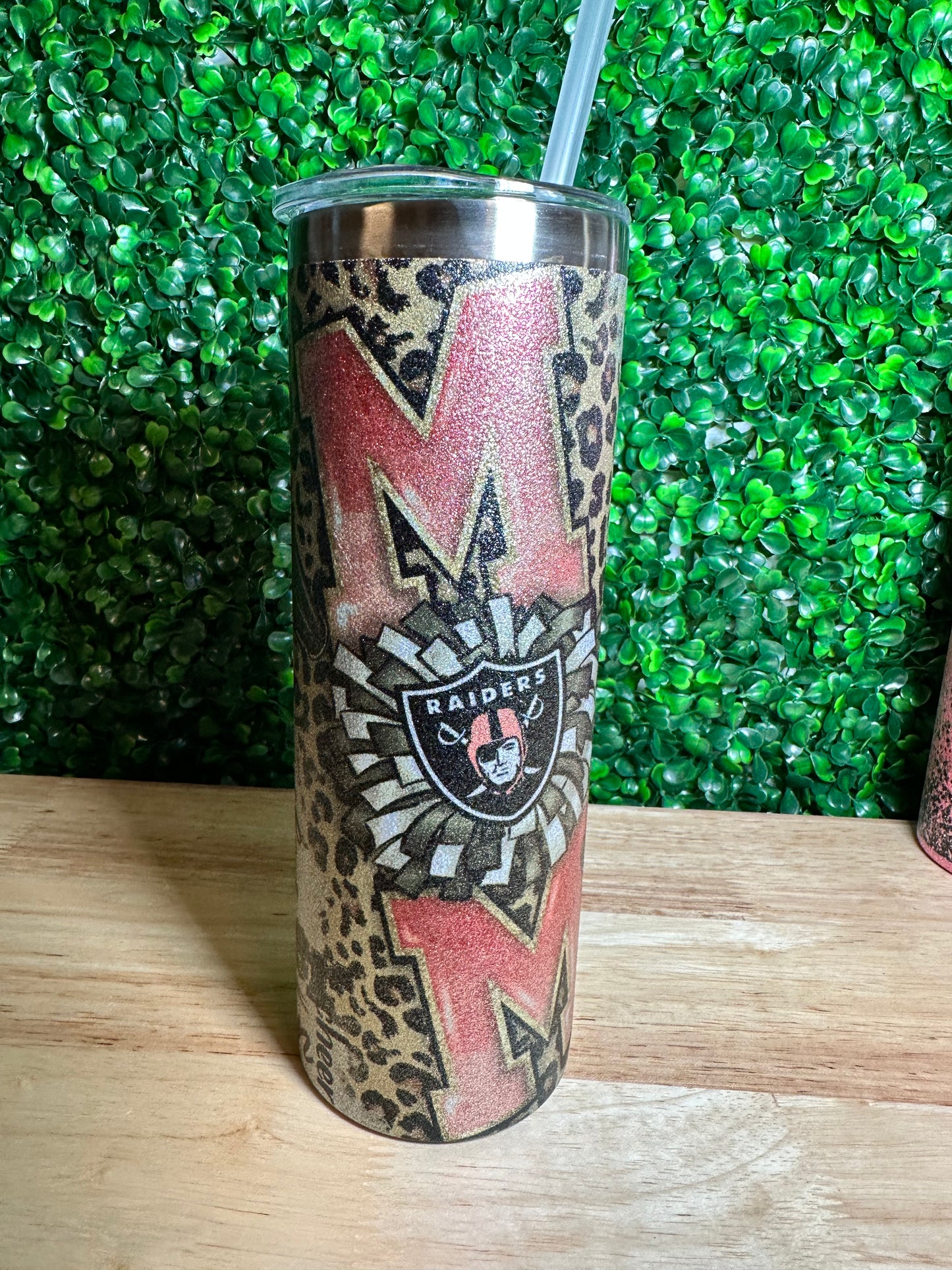 Cheetah Cheer Mom Tumbler