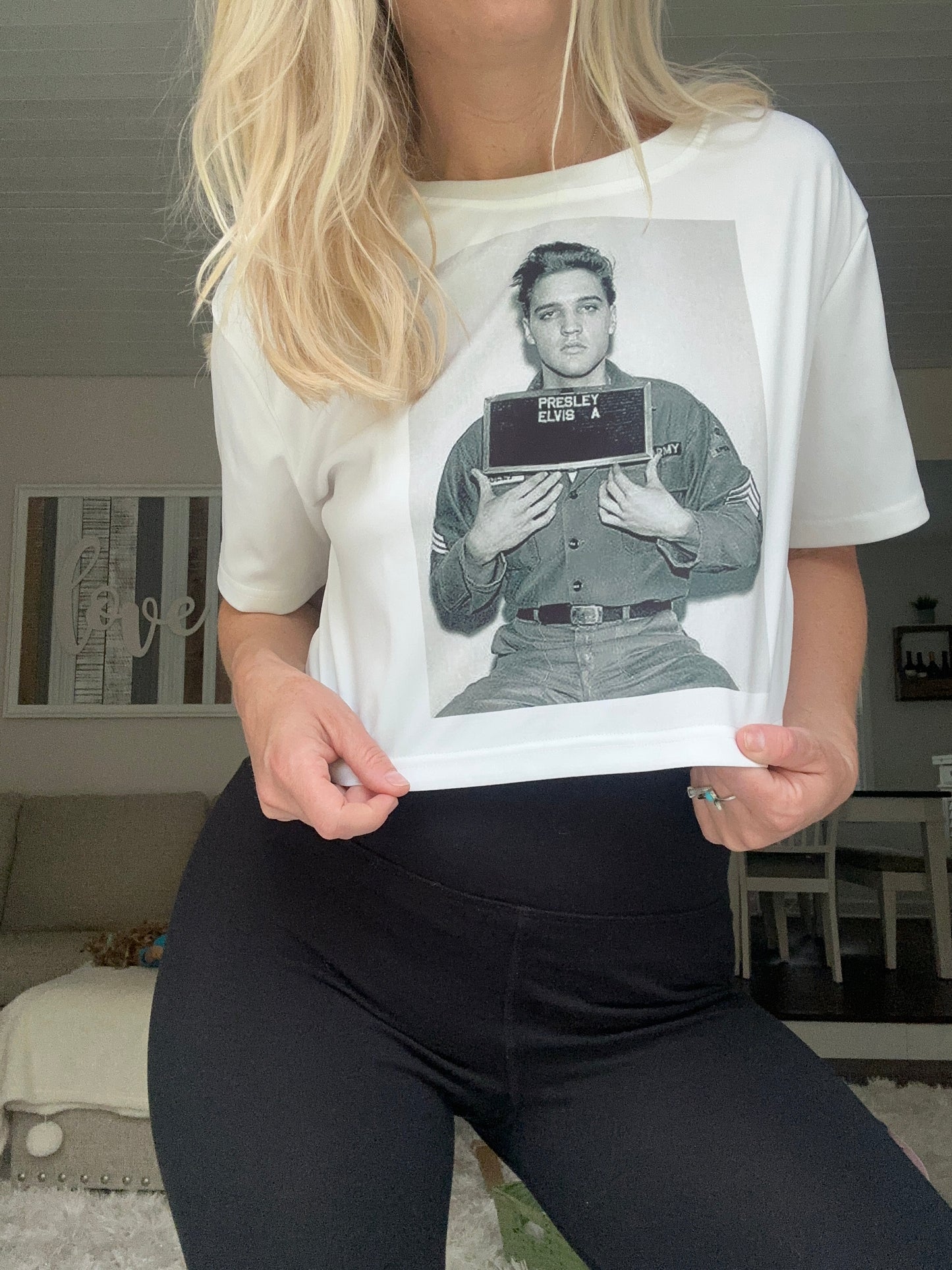 Elvis Mug Shot Tee