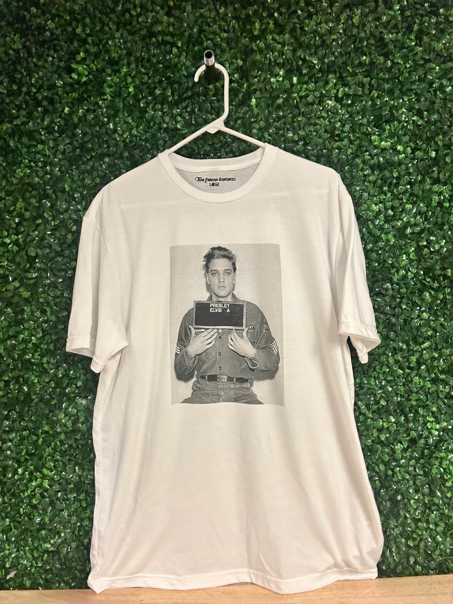 Elvis Mug Shot Tee