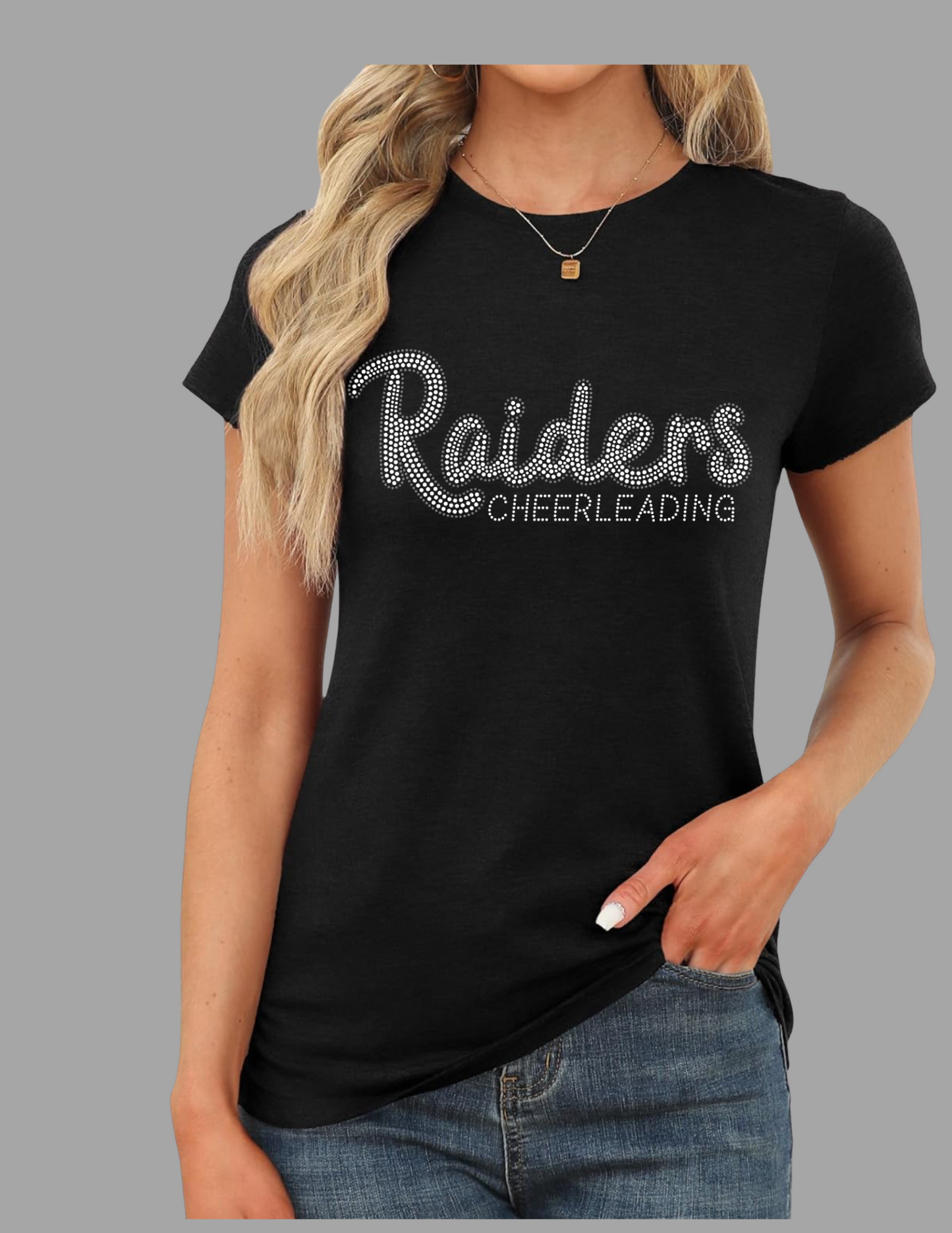 Raiders Rhinstone T-shirt