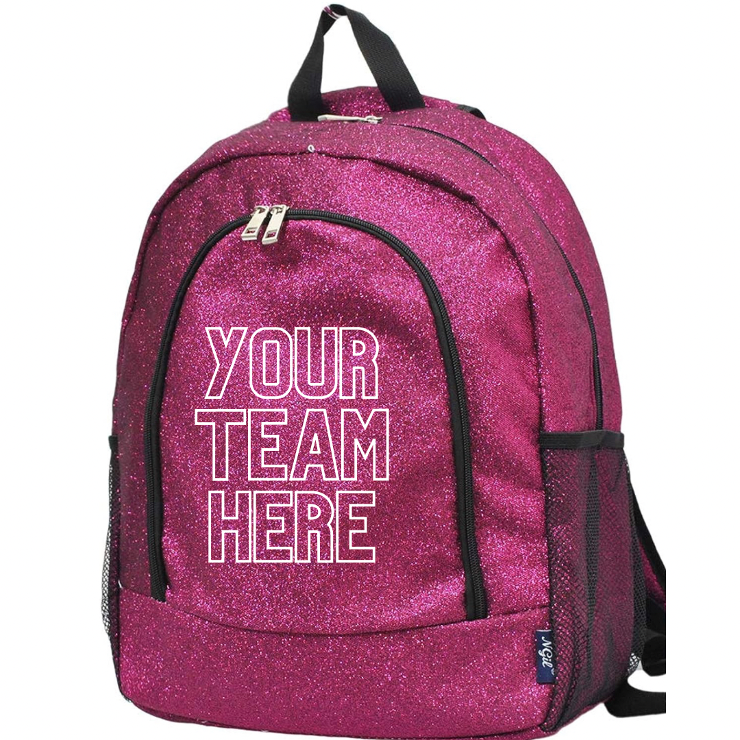 Custom Glitter Backpack
